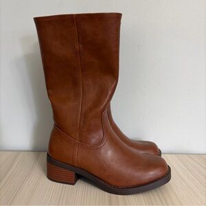 Wonder Nation New! Girls Brown Tall Riding Boots Size 2
